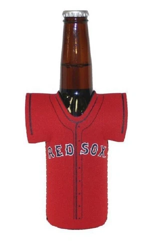 Boston Red Sox Jersey Bottle Koozie Neoprene Cover