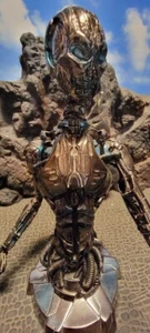 Very Rare Deluxe 7" Endoskeleton Mini Bust Statue Limited Edition With COA - Picture 1 of 17