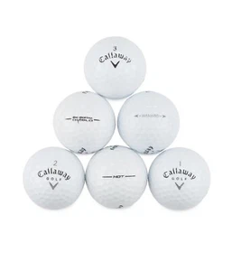 Pelotas de golf Callaway modelos surtidos casi nuevas recicladas usadas, blancas - 48 unidades - Imagen 1 de 3
