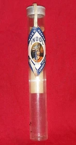 Lithographierte Blechdose GLASRÖHRE Anti Motten INDOL Nr. 705/361 - Bild 1 von 4