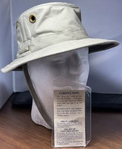 Tilley Endurables Bucket Hat Sun Hat 100% Cotton Made In Canada Size 7 1/8 Med - Picture 1 of 10