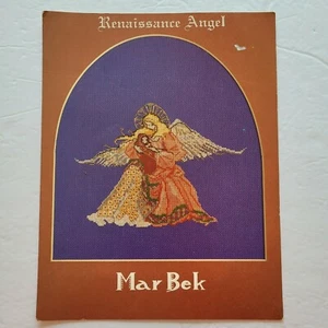 Patrón de punto de cruz de ángel renacentista Mar Bek - Imagen 1 de 2