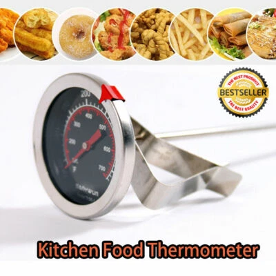 Thermometer BBQ Grill Fleisch Fleischthermometer Backofenthermometer analog - Bild 1 von 4