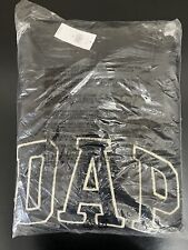 GAP x Dapper Dan "DAP" Onyx Black Hoodie Sweatshirt Limited Edition XL