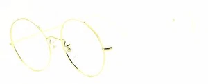B.O.I.C. (SAVILE ROW) ENGLAND Gold 54x20mm Round RX Optical Frames Eyeglasses - Picture 1 of 11