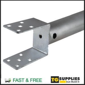 Pfostenträger Bodenschraube Pfostenspieß Pfostenanker Pfostensockel VERSCHIEDENE GRÖßEN - Bild 1 von 10