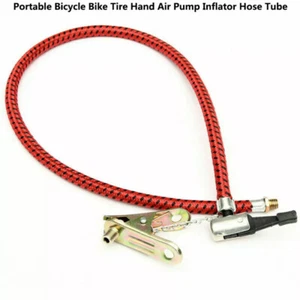Neumático de bicicleta Bomba de aire manual Inflador Bicicleta Tubo de manguera de repuesto EE. UU. - Imagen 1 de 3