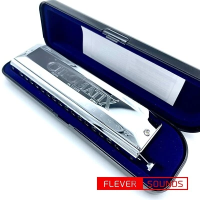 Suzuki SCX-64 Chromatic Harmonica 16 Holes 64 Sound Standard w/Plastic Case New - Image 1 of 4