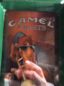 Vintage 1992 Joe Cool Camel Lights Cigarette Billiard Pool Table Ashtray - Picture 1 of 19