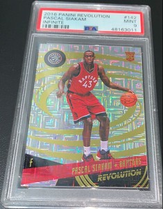 2016-17 Panini Revolution Pascal Siakam #142 INFINITE PSA 9