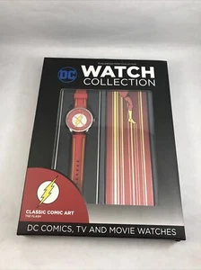 The FLASH Classic Comic Art Watch DC Watch Collection Eaglemoss New Open Box - Picture 1 of 17