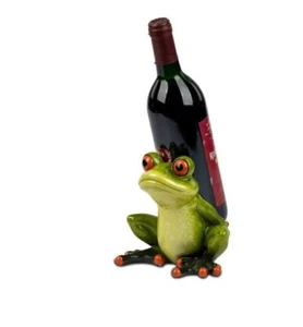 768179 Portabotellas Rana 15 x 15cm Hecho en Piedra Artificial Precio Unitario - Imagen 1 de 1