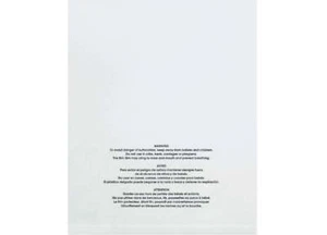 1 Mil/2 Mil Flat Suffocation Warning Poly Bags Many Sizes 9x12 10x15 12x18 18x24 - Picture 1 of 3