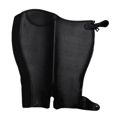 Erwachsene Halbkapel Halb Chaps Mikrofaser Zum Training Fahren - Bild 1 von 4
