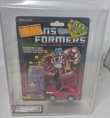 AFA 75+G1 1986 Transformers acelerador Chase con señuelo Decepticon Thundercracker Foto 1 de 3