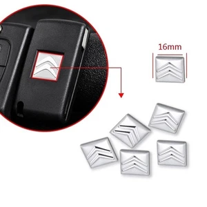 5x Autocollants Emblème Clé Voiture Citroën C1 C2 C3 C4 C5 Berlingo Picasso - Imagen 1 de 5