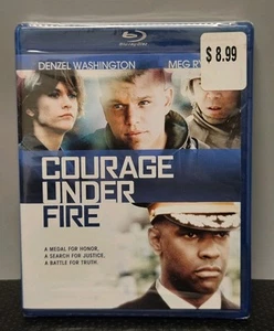 Courage Under Fire (Blu-ray, 1996) Denzel Washington OOP RARE BRAND NEW SEALED - Picture 1 of 3