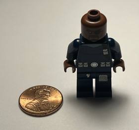 Lego MARVEL SUPERHEROES Nick Fury Minifigure Captain Marvel Avengers 76004