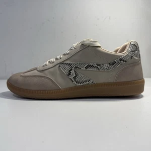 Dolce Vita Quantum Lack-Sneaker Damengröße 8 Schnürschuhe beige creme Schlangenleder - Bild 1 von 14