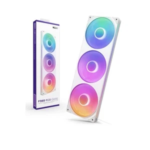 NZXT F360 RGB CORE RF-U36HF-W1 360mm RGB LED Single-Frame RGB Fan Unit NO BOX - Afbeelding 1 van 7