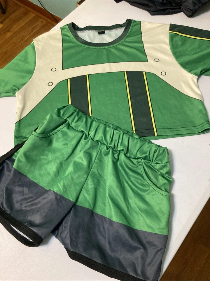 Top corto y pantalones cortos para niñas talla mediana/froppy de My Hero Academy Foto 1 de 3