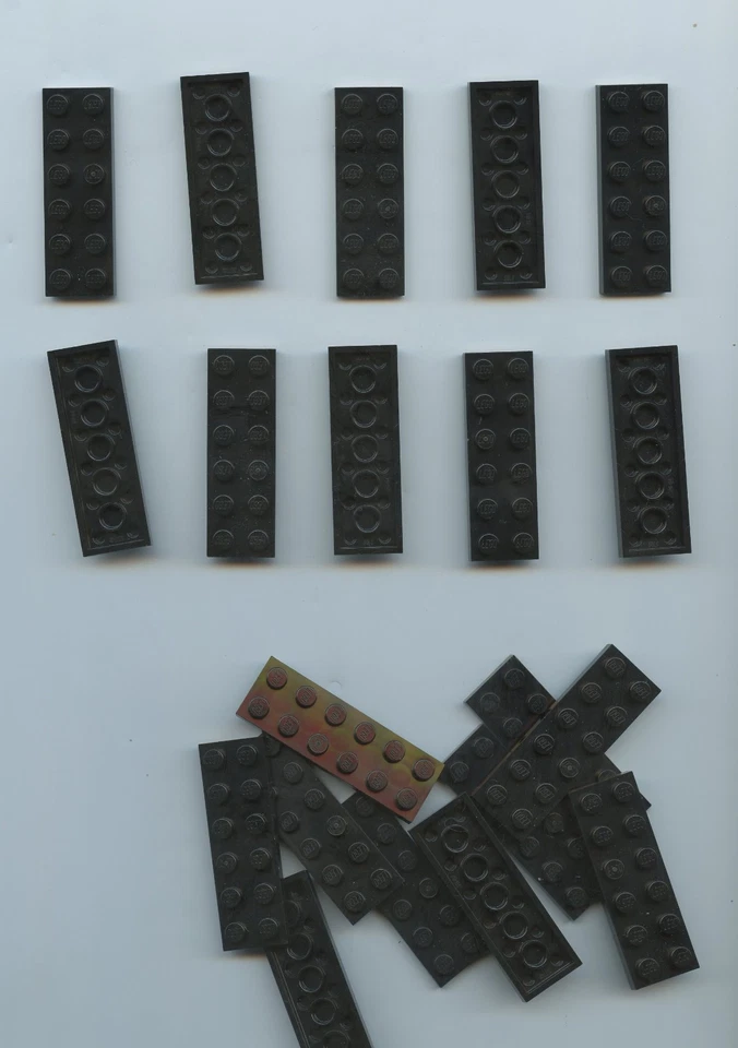 LEGO Bricks Lime 2x 6