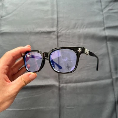 chrome hearts brille / glasses mit Blaulichtfilter - Bild 1 von 4