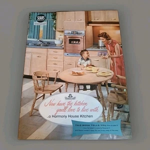 Sears Roebuck 1957 Harmony House Kitchen Remodel MCM Interior Decor Booklet - Foto 1 di 8
