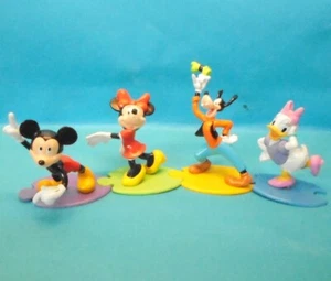 Disney MICKY + MINNI + GOOFY + DAISY 4 Figuren auf PUZZLE Standplatte Applause - Bild 1 von 3