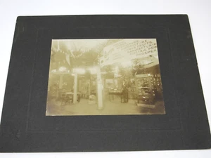 Oroville CA Butte County Citris Fair Exhibit LARGE Cabinet Photograph c1890 RARE - Picture 1 of 5