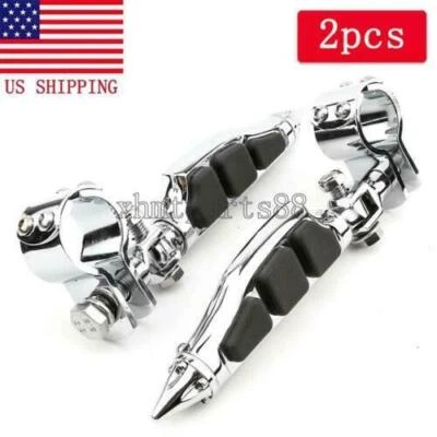 Soporte de pedal de estriberas de carretera para Kawasaki Vulcan 1700 Vaquero Voyager 1500 1600 Foto 1 de 4