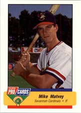 1994 Savannah Cardinals Fleer/ProCards #517 Mike Matvey