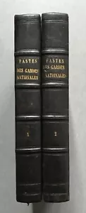 Alboize et Élie Fastes des Gardes Nationales de France. Goubaud, 1849. - Foto 1 di 4