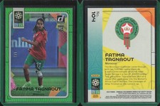 2023 Donruss FIFA Women's World Cup Green #104 Fatima Tagnaout - Morocco /5
