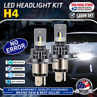 H4 9003 Led Headlight Bulbs White 20000Lm 90W Canbus For 2004-11 Chevrolet Aveo