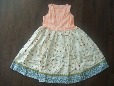 NWOT Matilda Jane Platinum Sz 8 Girls Tank Dress NEW - Image 1 of 4