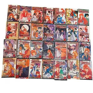 Rurouni Kenshin Vol. Completo 1-28 Shonen Jump Manga VIZ - Inglés completo - Imagen 1 de 8