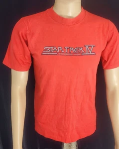 Vtg. 1986 Star trek 4 The Voyage Home T-Shirt Paramount Pictures S.Stitch Sz. Lg - Picture 1 of 10