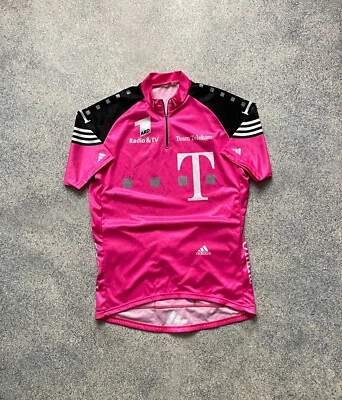 Футболка с автографом Deutsche Team Telekom T-Mobile Jan Ullrich Trikot Cycling 2001 - Изображение 1 из 4