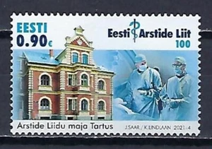 Estland 2021 Estnische Ärztekammer Yvert Nr. 923 postfrisch ** postfrisch - Bild 1 von 1
