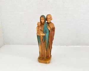 Estatuilla Estatua Sagrada Familia María José Jesús De Colección Hong Kong Plástico - Imagen 1 de 8