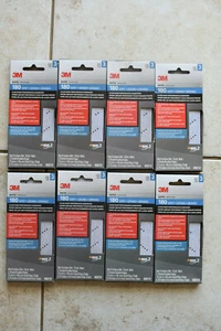 New Lot 8 (5 Packs )3M Auto Advanced Stage 3 180 Grit Sandpaper 2.75 x 5.5 03212 - Picture 1 of 3