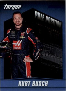 2016 Panini Torque Pole Position #9 Kurt Busch - NM-MT