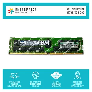869537-001 HPE 8GB (1 x 8GB) Single Rank x8 DDR4-2400 CAS-17-17-17 Unbuffered - Picture 1 of 1