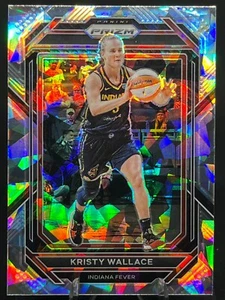 Kristy Wallace 2023 Panini Prizm WNBA CRACKED ICE PRIZM #54 Indiana Fever - Picture 1 of 2
