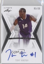 2012 Leaf Ultimate Base Auto Silver /25 Tony Wroten #BA-TW1 Rookie Auto RC
