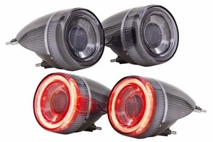 Morimoto Ferrari F430/Ferrari Enzo XB LED Tail Lights 2005-2010 Set Smoked LF357 - Picture 1 of 8