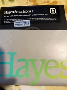 Apple 2 Software : HAYES SMARTCOM I version 1.0 5.25 disks - Picture 1 of 3