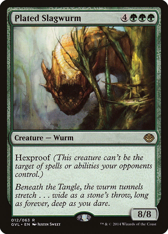 Plated Slagwurm (GVL 12) Near Mint - MTG single - Image 1 of 1