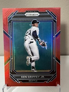 2023 Panini Prizm Ken Griffey Jr. #075/199 Red Prizm